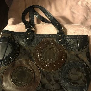 Coach | Swingpack F15466 East-West Brown